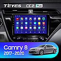 Штатна магнітола TEYES CC2Plus Toyota Camry 8 XV 70 (2017 - 2020) Android, фото 3