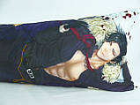 Дакімакура 150х50 см  Люцифер Подушка обнімашка  аніме одностороння зі знімною наволочкою аніме принт, фото 3