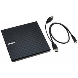 Оптичний привід DVD-RW ASUS SDRW-08D2S-U LITE/BLK/G/AS (90-DQ0435-UA221KZ) - оригінал