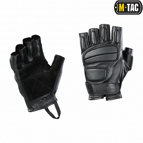 Рукавиці тактичні безпалі M-Tac Assault Tactical Mk.1 XL чорний (90211002-XL)