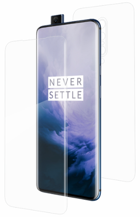 Гідрогелева захисна плівка на OnePlus 7 Pro на весь екран прозора, фото 2