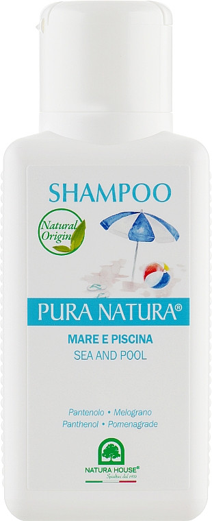 Шампунь з D-пантенолом для моря та басейну Natura House, 250 мл, фото 1