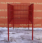 Кошик для розпродаж, проми кошик 120х60х85 см., червоний, Б/у, фото 10