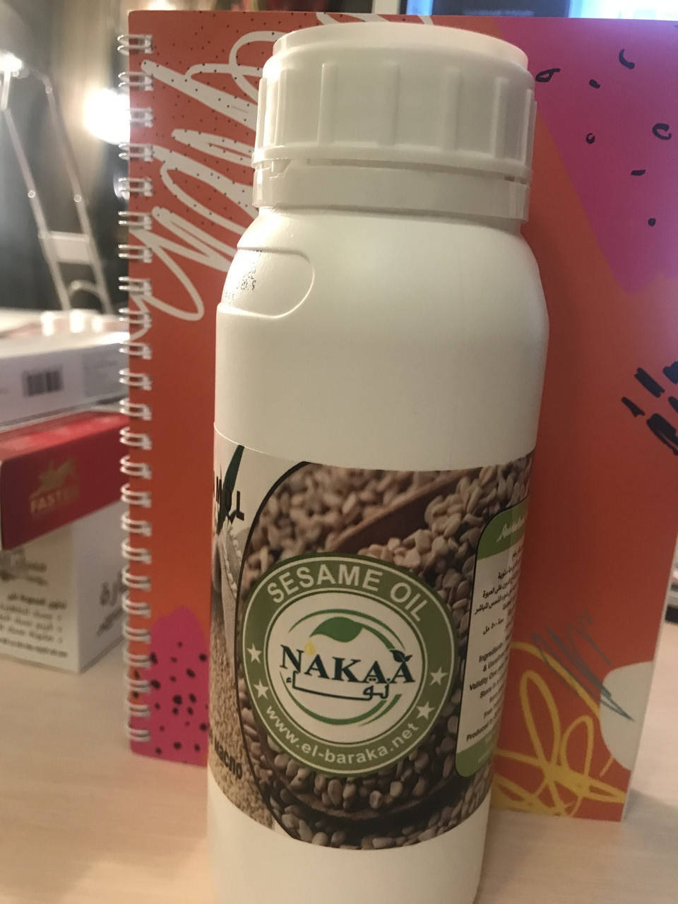 

Sesamol Nakaa-кунжутное масло Накаа Египет 0.5 л