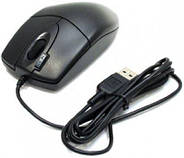 Мишка A4tech OP-620D USB Black, фото 3