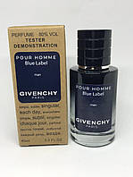 Тестер Givenchy Blue Label Pour Homme (Живанши Блу Лейбл Хом 60мл)