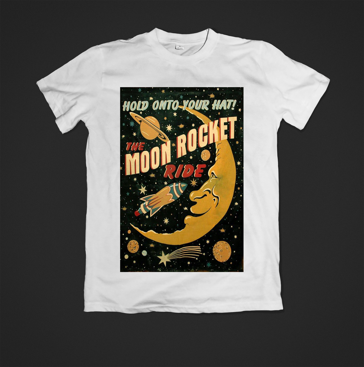 Футболка YOUstyle Moon 0630 XS White