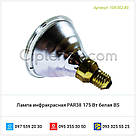 Лампа інфрачервона PAR38 175 Вт біла BS, фото 3