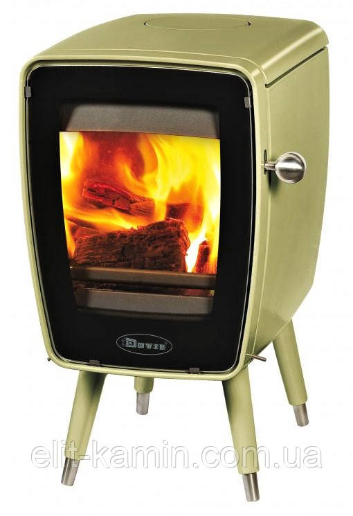 Чавунна піч Dovre Vintage 30 E9 (оливкова емаль)