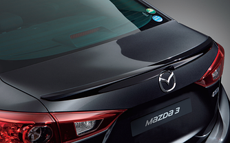 Спойлер Mazda 3 BM (2013-2019) тюнінг сабля-стиль-стиль (пластик)