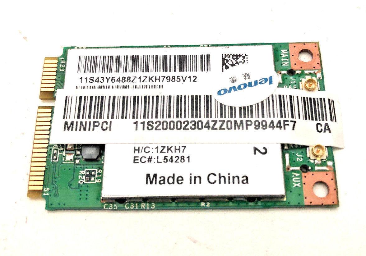 Wi-fi модуль FullSize Для Lenovo! Broadcom BCM94312MCG BRCM1028 802.11 b, g, 54Mbps #