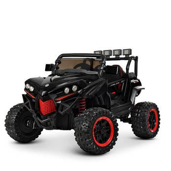 Дитячий електромобіль джип Bambi (M 3804EBLR) Чорний