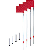 Флаги угловые SWIFT Corner Flag Flexi Pro, с пластиковым стаканом (4 шт)