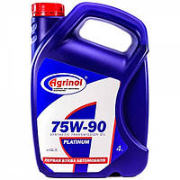 Трансмиссионное масло Agrinol для МКПП 75W-90 GL-5 Platinum 4л.