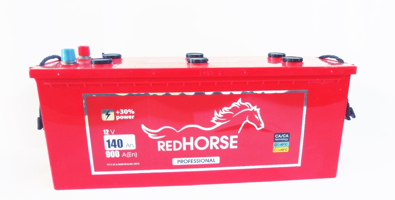 Автомобільний акумулятор RED HORSE 140Ah /900A. Автомобільний (Ред Хорс) АКБ Україна