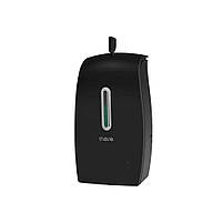 Дозатор для антисептика Svavo PL151049BCA на стійці з каплеулавлівателем (PL151049BCA-BPBK), фото 4