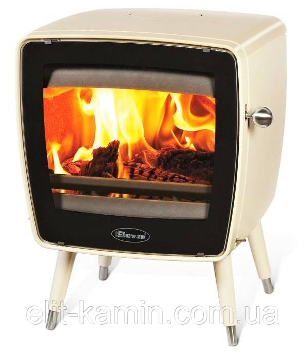 Чавунна піч Dovre Vintage 35 E8 (кремова емаль)