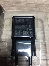 Зарядне для Samsung Fast Charging Type-C Galaxy s10 S10+, A10, A30, A40, A50 s9 s9+ s8 s8+ Note 8 9 08 чорна, фото 2