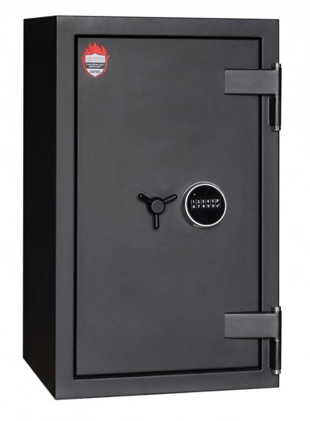Сейф вогнезламостікій,вогневідпірний сейф  Griffon F60CL I. 97 ET BLACK 970(в)х510(ш)х510(гл) 1 клас, 60 хв вогнестійкості