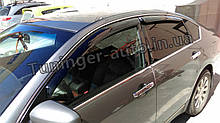 Дефлектори вікон, вітровики Nissan Teana 2003-2008 (Autoclover/A083)