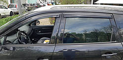 Дефлектори вікон (вітровики) Renault Scenic III 2009-2016 (HIC)