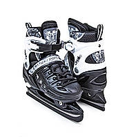 Ковзани розсувні Scale Sport Black, розмір 34-38