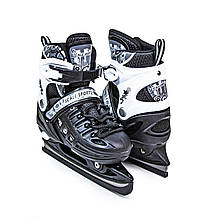 Ковзани розсувні Scale Sport Black, розміри 34-38; 38-41