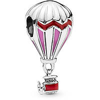Серебряный шарм Пандора "Красный воздушный шар" 798055ENMX