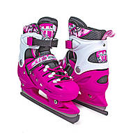 Ковзани розсувні Scale Sport. Pink, розміри 34-38 / 38-41