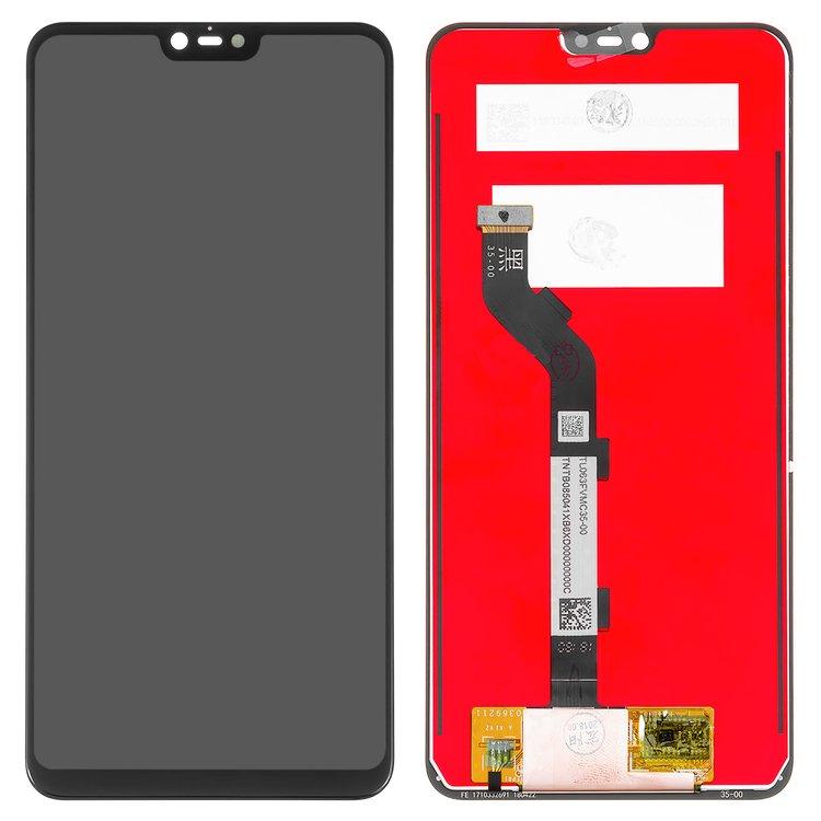 Модуль для Xiaomi Mi 8 Lite, чорний, з сенсорним екраном, Original PRC