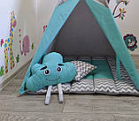 Подушка іграшка хмара з оченятами (В КОЛІР ВАШЕГО ВІГВАМУ), фото 2