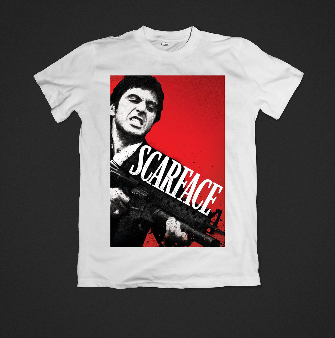 Футболка жіноча з веселим принтом Scarface