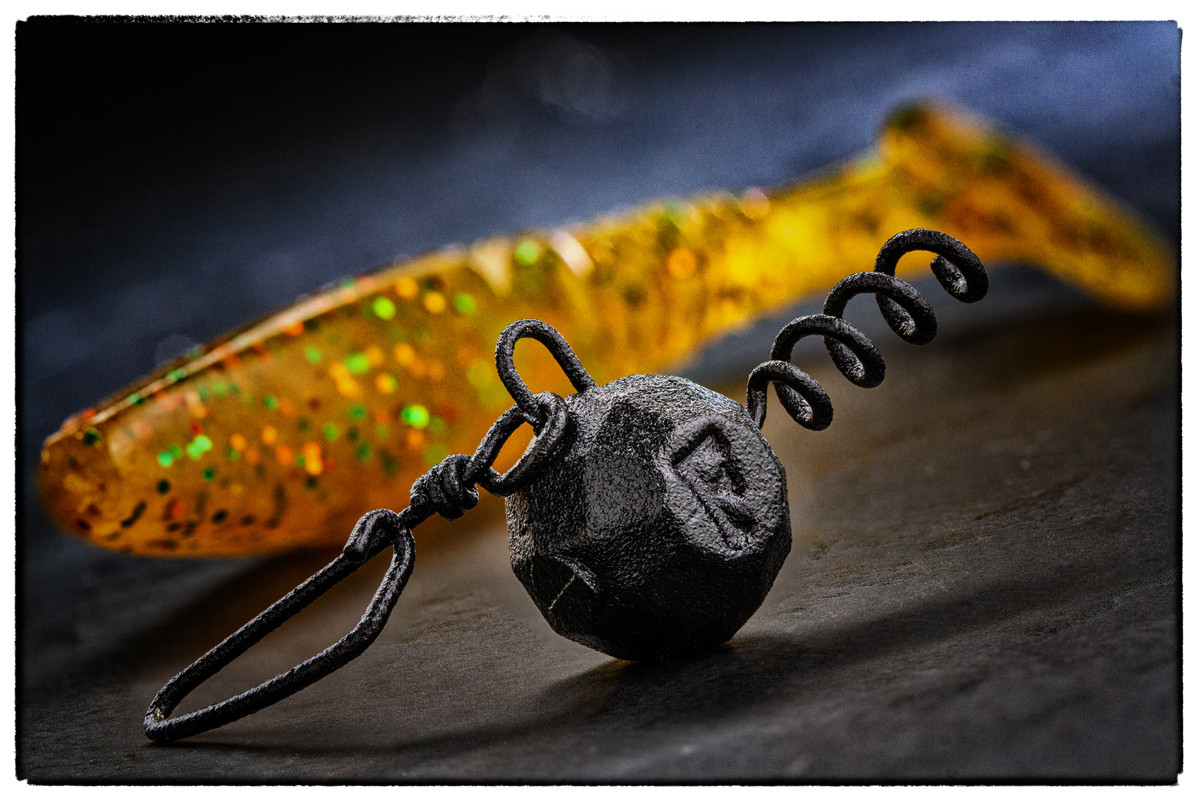 Грузило Fanatik Штопор гранований із застібкою 14 гр колір 001, фото 1