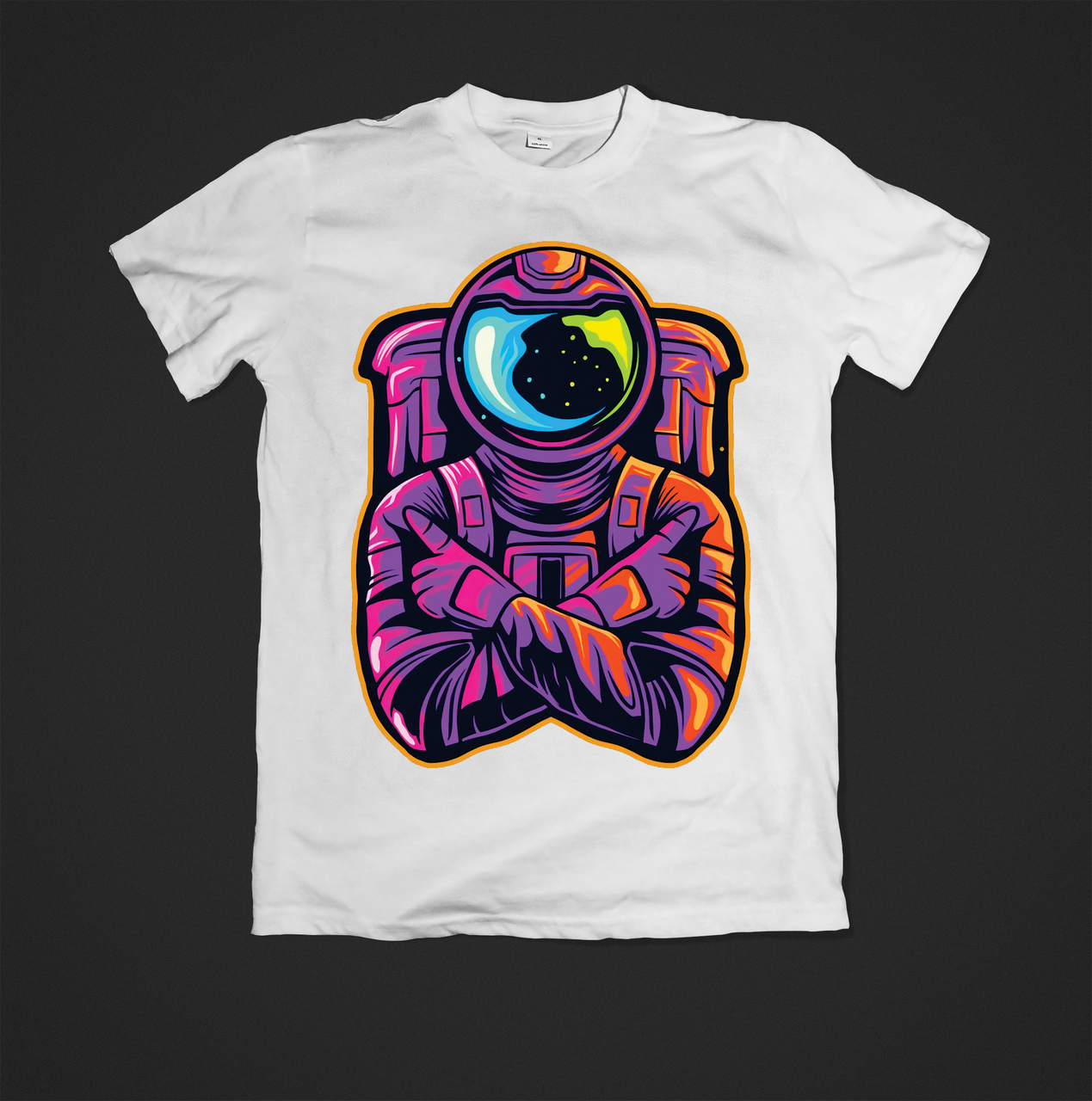 Футболка YOUstyle Space 0639 L White, фото 1