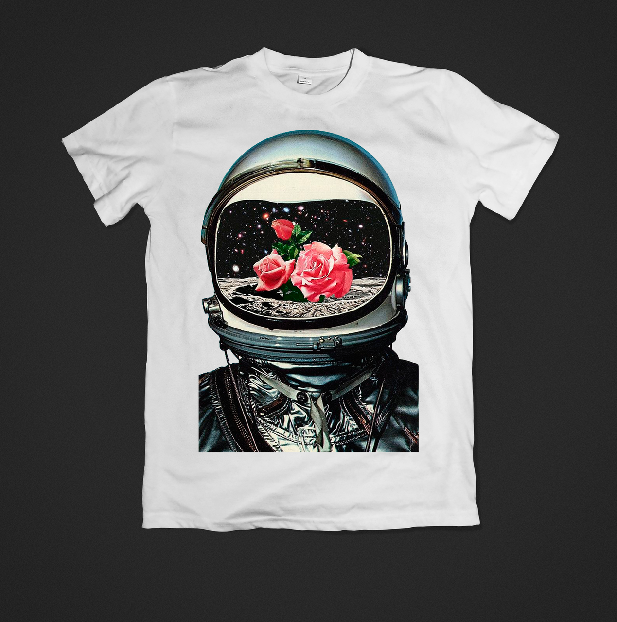 Футболка чоловіча з принтом Spaceman, фото 1