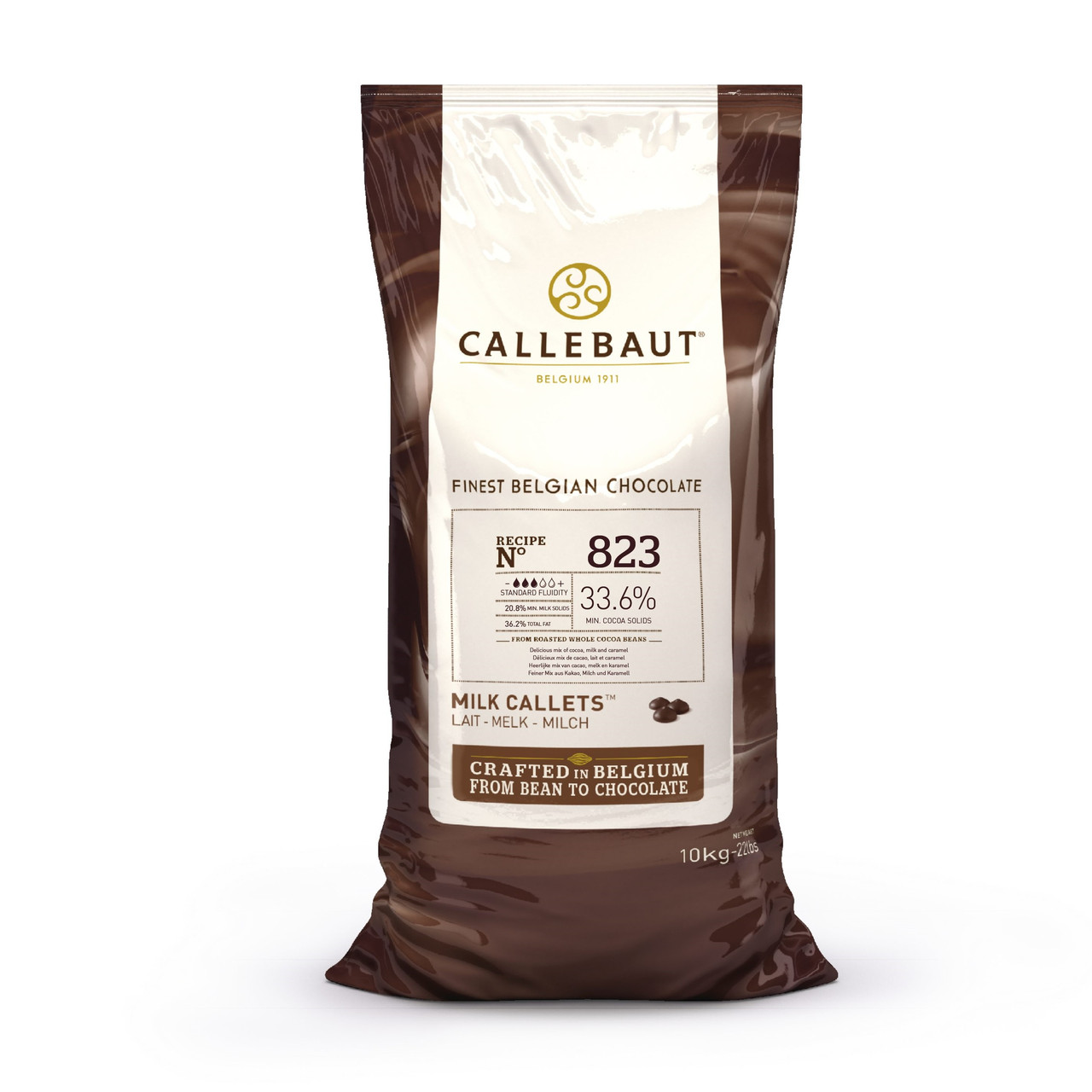 Шоколад молочний 823 Callebaut (1кг)