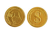 Монетки из шоколадной глазури "Доллар" (1,5 кг)