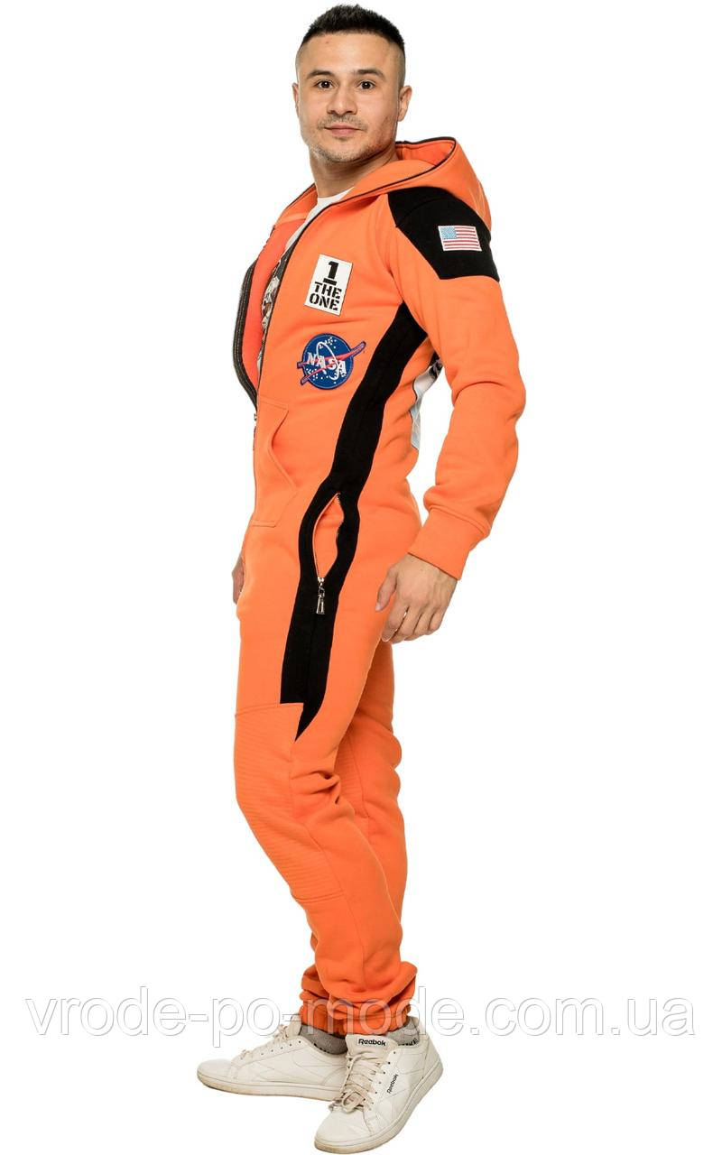 Комбінезон Space X orange унісекс, у наявності та під замовлення, для чоловіків і жінок