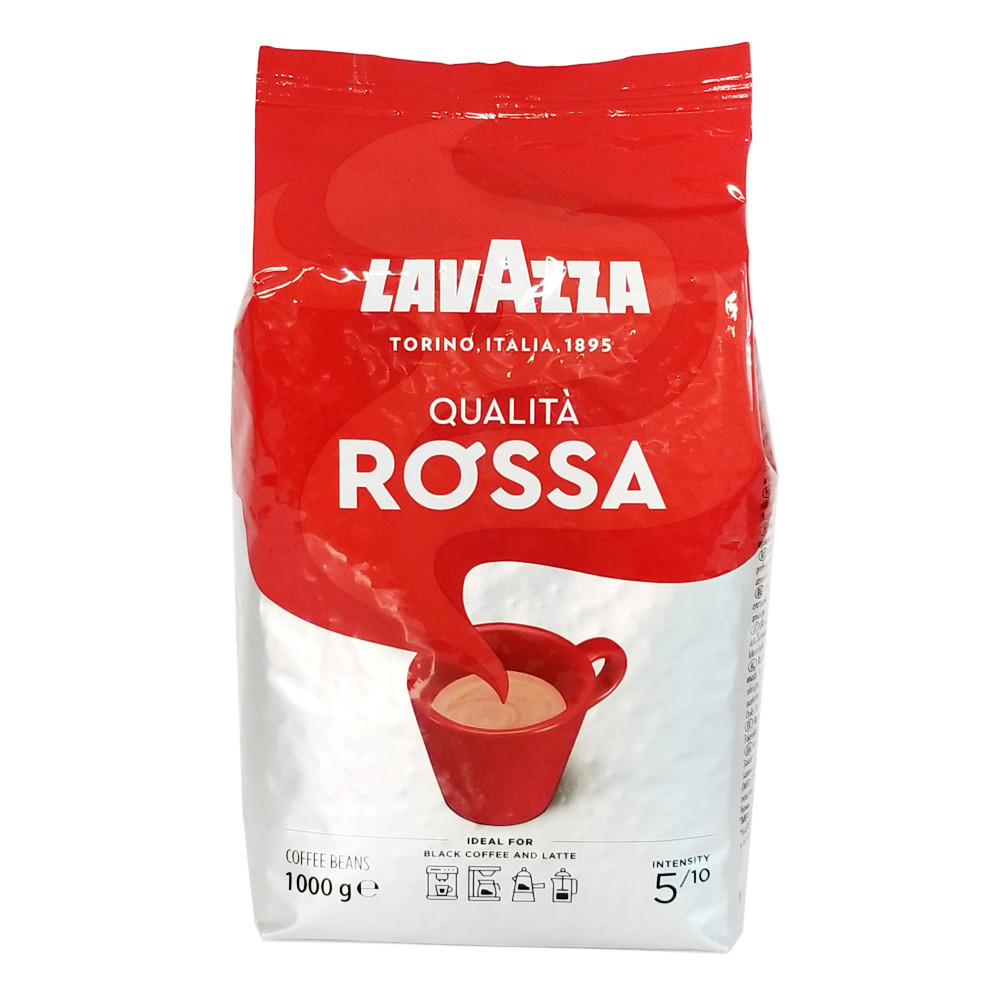 Кава Lavazza Qualita Rossa в зернах 1 кг