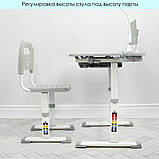 Парта Bambi M 4428-11 з лампою (нахил до 60 °), фото 4