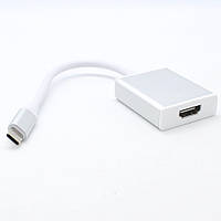 Адаптер перехідник USB Type-C to HDMI Моніторний конвертер HDTV adapter 4K