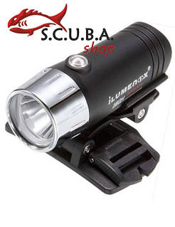 Ліхтар для підводного полювання і дайвінгу ILUMENOX S-SUN 1W (1 LED), c кріпленням на маску