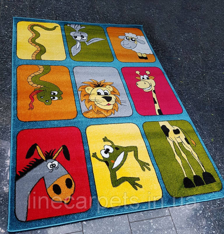 Дитячий килим з тваринами KOLIBRI 11380-120, фото 1