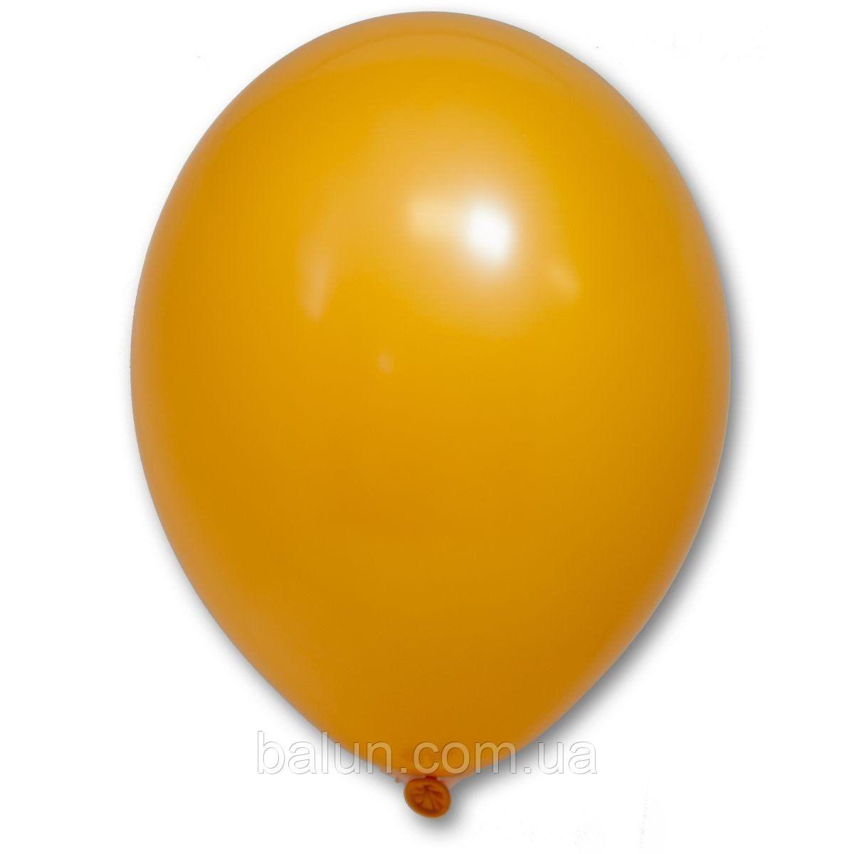 Латексна кулька Belbal оранжева (007) пастель В105 12" (30 см) 50 шт