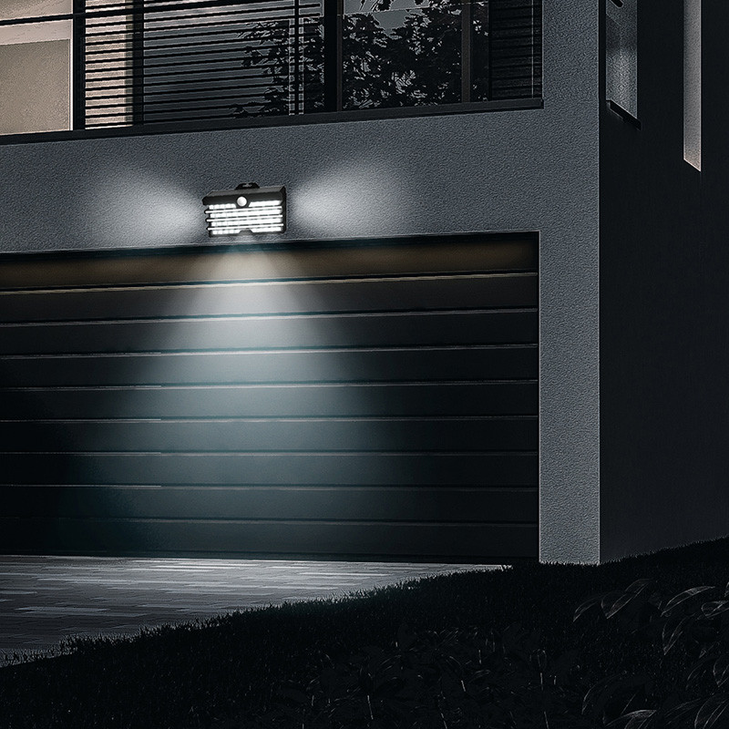 Лампа зовнішня індукційна Baseus Solar Energy Human Body Induction Wall Lamp