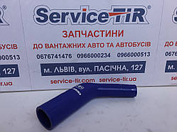 Патрубок радіатора VAN HOOL 20*34MM 135"