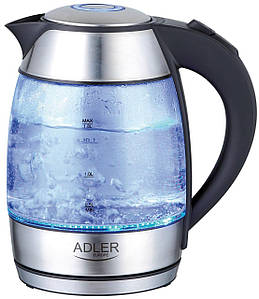 Скляний чайник Adler AD 1246 1,8L Польща