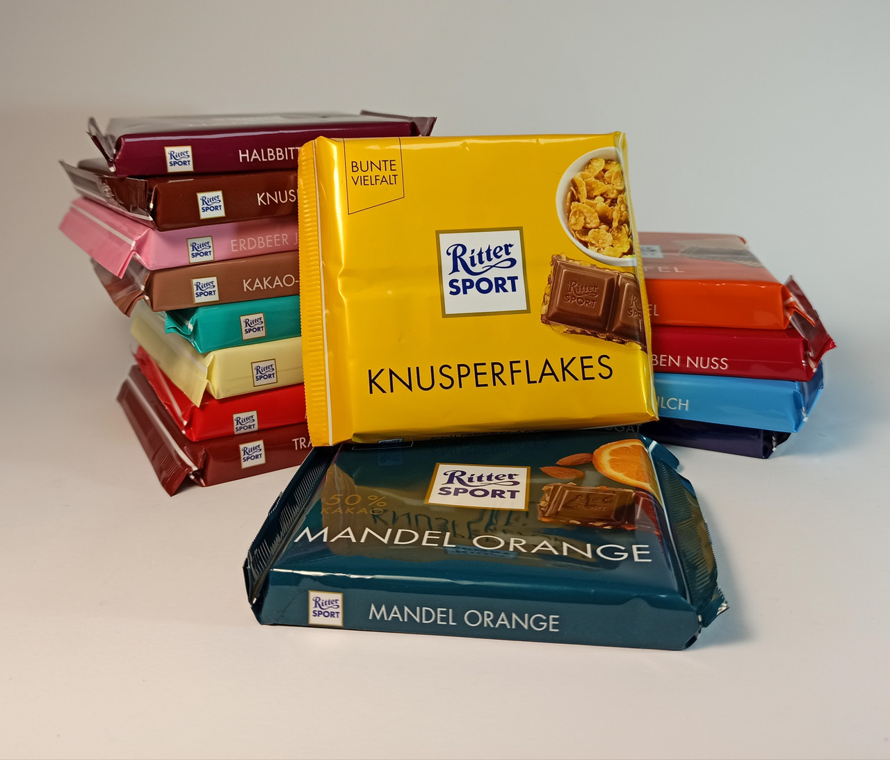 Шоколад Ritter Sport Риттер Спорт 100г в ассортименте 11 видов (Германия) - фото 3 - id-p898943371