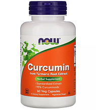 Куркумін NOW Foods Curcumin 630 mg 60  Caps