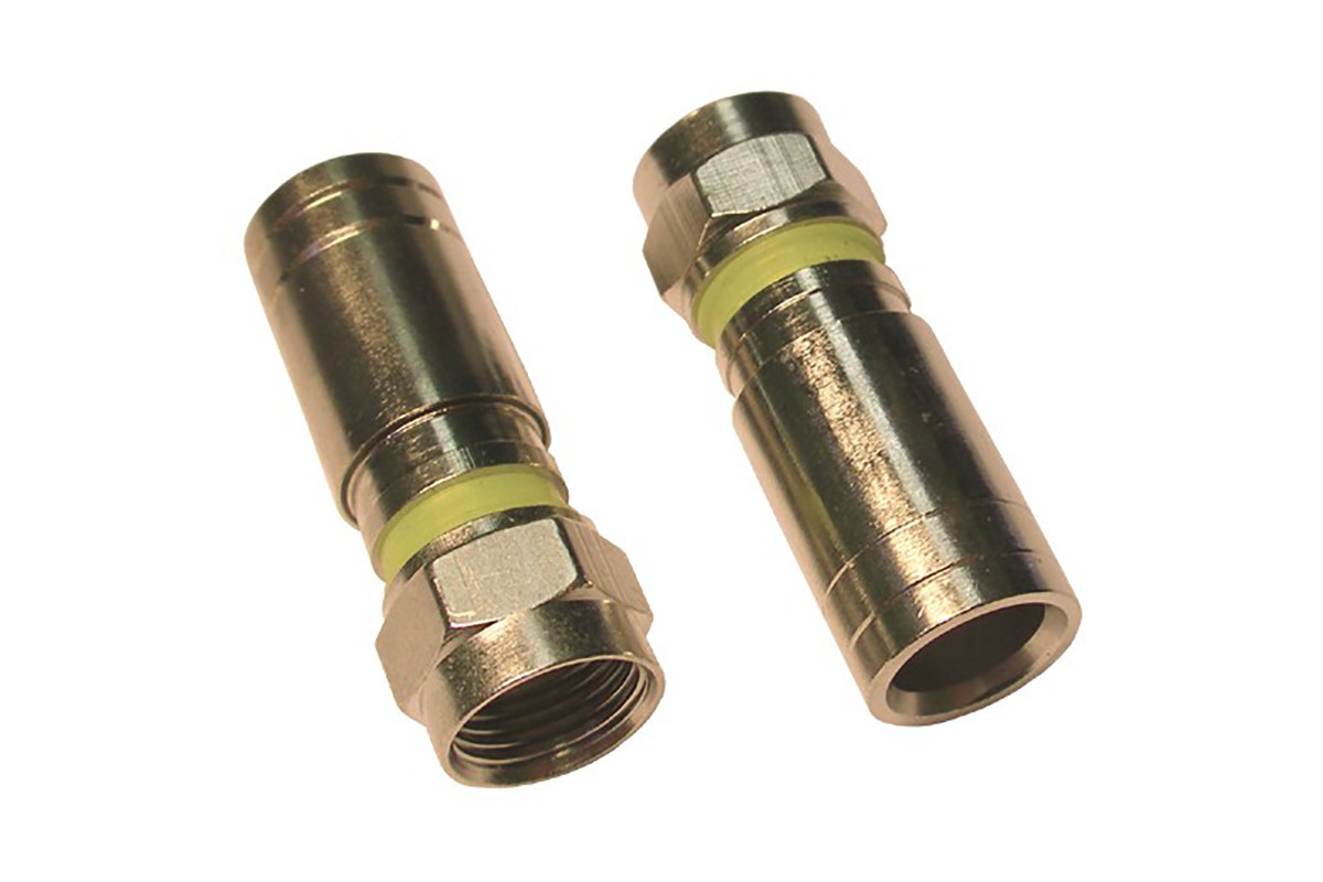 F-разъемы RG-6 Compress FY037